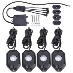 Rgbw Rock Light - 4 Pods