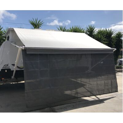 TRA Australia Black 2.8m Privacy Screen to suit 10ft awning