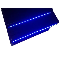 TRA Australia Single 12v BLUE LED Manual Caravan Rv Motor Home Step