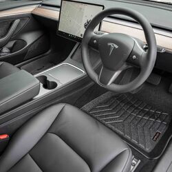 3D Floor Mats For Tesla Model 3 2017 - On