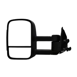 Extendable Towing Mirrors For Mazda BT50 2012-2020 - Black