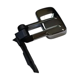 Extendable Towing Mirrors For Toyota Landcruiser 75, 76, 78 & 79 Series - Chrome/Electric