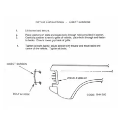 Insect Screen For Ford Ranger PK 2009-2011
