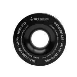 Tuff Terrain Winch Ring & 15T Soft Shackle With Sheath