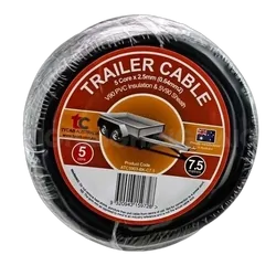 Battery Link 5 Core Trailer Cable 7.5m Roll