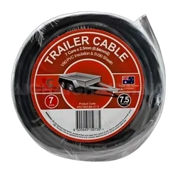 Battery Link 7 Core Trailer Cable 7.5m Roll 2.5mm
