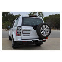 Twin Rear Spare Wheel Carrier to Suit Landrover Discovery 3 with Sensors 04/2005-09/2009
