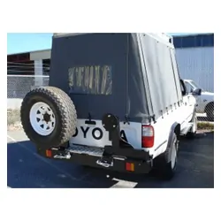 Twin Rear Spare Wheel Carrier to Suit Toyota Hilux 4WD 1997-05/2005 Well Body Only