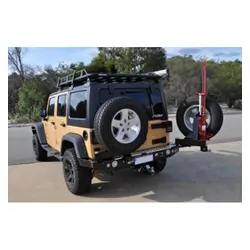 Twin Rear Spare Wheel Carrier to Suit Jeep Wrangler