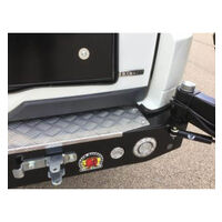 Twin Rear Spare Wheel Carrier to Suit Mitsubishi Pajero NS-Onwards 11/2006-Onwards without Sensors