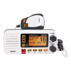 Uniden UM455VHF VHF In-Boat Marine Radio with Submersible Speaker Mic