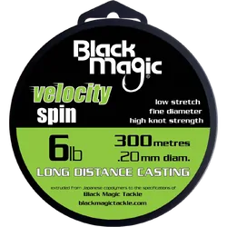Black Magic Velocity Spin 6LB -300M