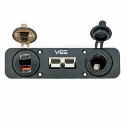 VES VES Anderson Panel with Cigarette Lighter and USB C + USB QC