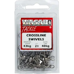 Wasabi 25kg Crossline Swivel (30kg Breaking Strain) Medium Pack (31)