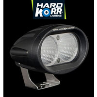 Hard Korr LED Driving Light Twin 10W Flood 