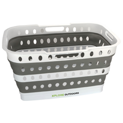 Xplore Outdoors Collapsible Laundry Basket with Fold-out Legs