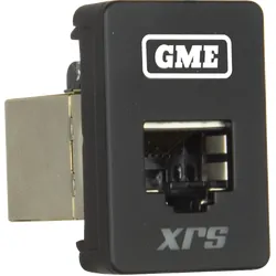 Rj45 Pass-Through Adaptor - Type 1 (White)