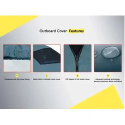 Yamaha Full Outboard Cover 2 Cylinder F25D F25G (L)20In/508mm Leg (2010>)