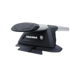 Yakima ThruBar 135cm Silver Pair (S17Y) To Suit Hyundai iMax 5dr MPV /2017-/2021