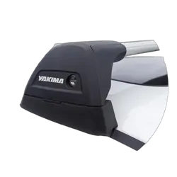 Yakima FlushBar 100 & 105cm Silver Pair (S26Y) To Suit Mazda MX-30 5dr SUV 03/2021-/On