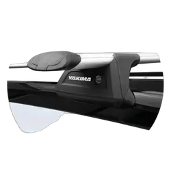 Yakima ThruBar 120cm Silver Pair (S16Y) To Suit Skoda Kamiq 5dr SUV /2020-/On