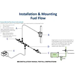 Lowrance Fuel Flow Sensor