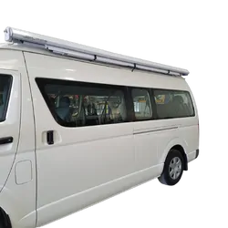 Aussie Traveller Awning Coolabah 14'6"X8' Grey Roof Black Pc