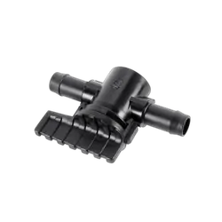 Camec Tap Inline Plastic 13 x 13mm Barbed Both Ends Plastic