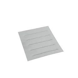 Camec Aluminium Vent 210mm x 190mm Stucco White