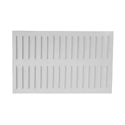 Camec Aluminium Vent 629mm x 572mm Smooth White
