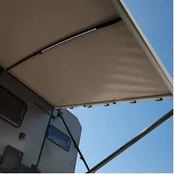 Aussie Traveller Led Curved Roof Rafter Black