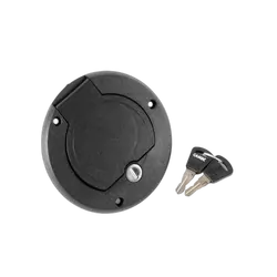 Camec Lockable Water Filler Right Hand Hinge Black