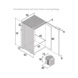 Vitrifrigo Fridge & Freezer 12/24v C130L
