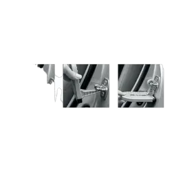 Car Door Folding Step Cast Alloy Pair