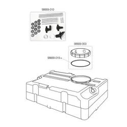 Fiamma Water Tank 70l w/ Fittings