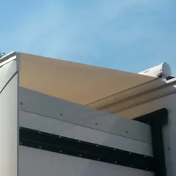 Aussie Traveller Awning Slideout 1.8 x 0.6m Roof Mount Black