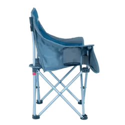 Oztrail Moon Chair Junior With Arms - Blue