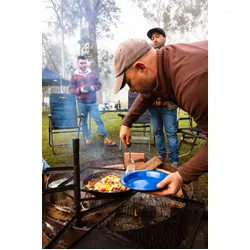 Campfire 26Cm Enamel Deep Plate - Navy