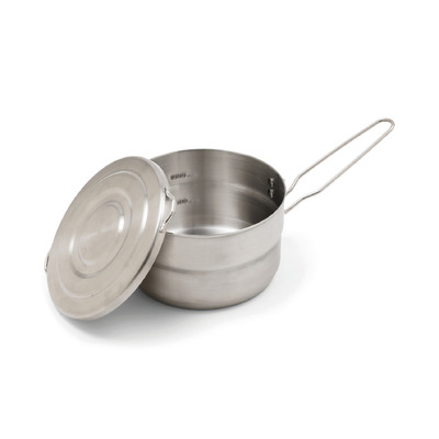 Campfire Stainless Steel Mess Pot - 1.5L