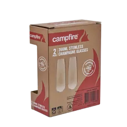 Tritan Stemless Champagne 266Ml 2 Pack