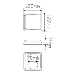 Combination Lamps 100BSTIM