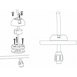 Scanstrut Cable Seal DS21B-P 9-14mm Wire 21mm Plug Black