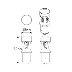 Stop/Tail Lamps 1157RM