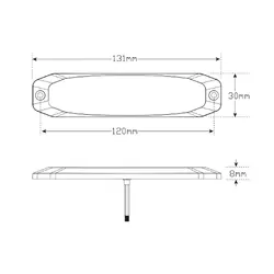 Flashing Lamps 120035RBM