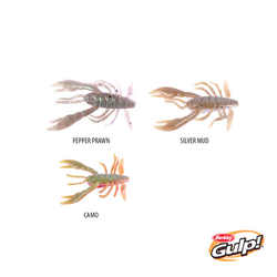 Gulp 2inch Crabby Soft Plastic Camo