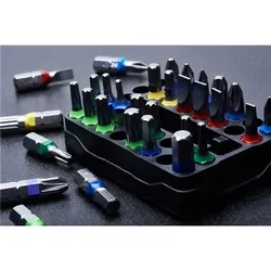 Kincrome Security Bit & Holder Set 33 Piece 1/4" Hex Drive