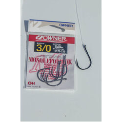 Owner Mosquito Hooks (5177-13)Size -3/0