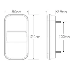 Combination Lamps 149BARLM4P