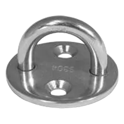 BLA Round Stainless Steel Pad Eye G304 6mm x 40mm