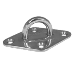 BLA Diamond Stainless Steel Pad Eye G304 5mm x 37mm x 59mm